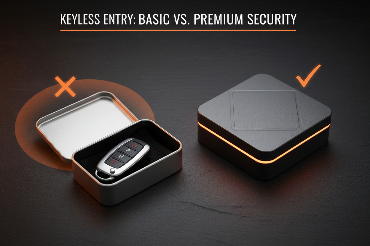 Keyless entry blik: de oplossing of niet?