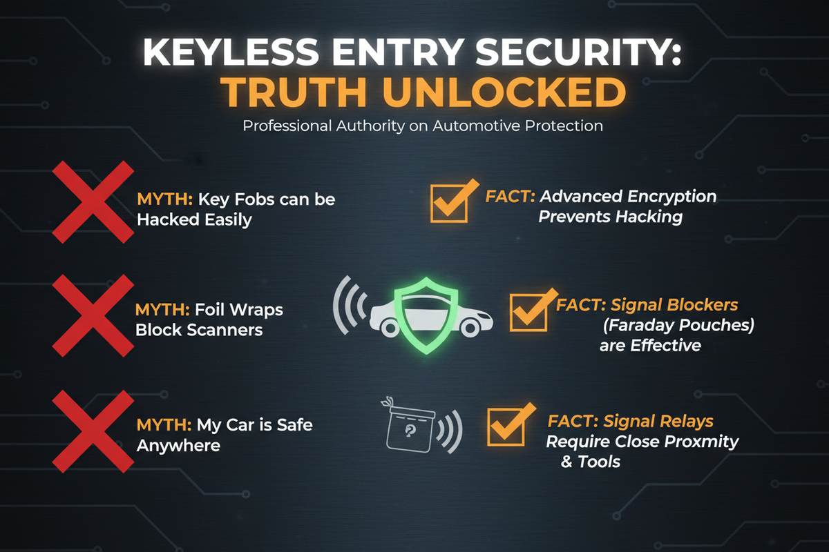 Keyless Entry Mythes Ontkracht - Feiten vs Fictie