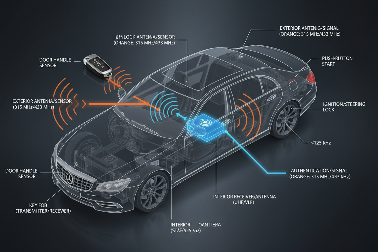 Keyless Entry Systemen Uitgelegd - Hoe Werkt Het Precies?