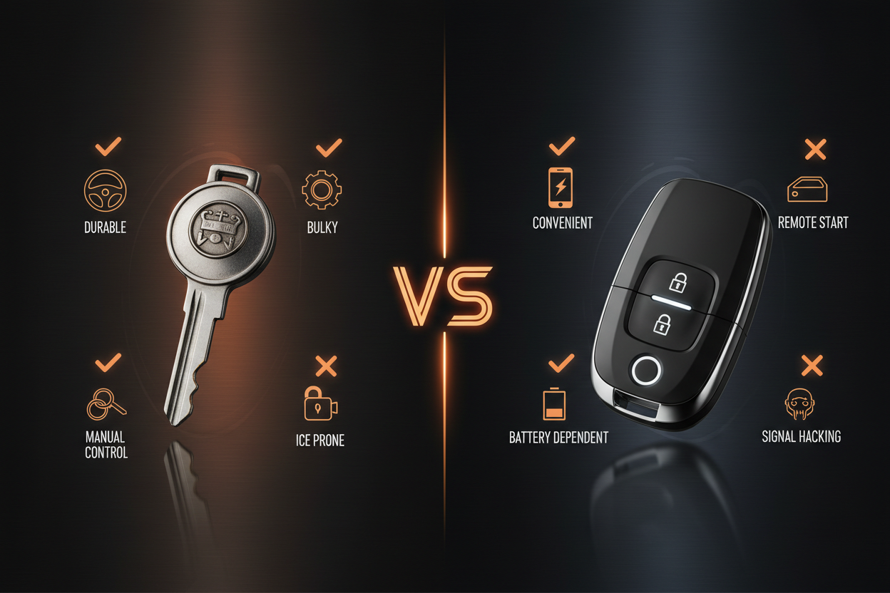 Keyless Entry vs Traditionele Sleutel - Voor- en Nadelen