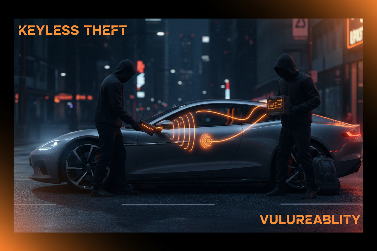 Autodiefstal zonder sleutel