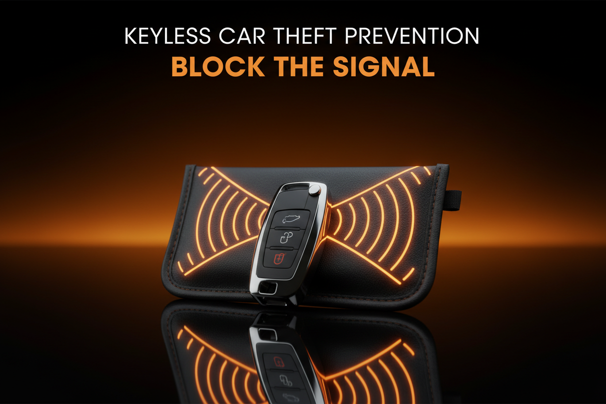 Sleutelloze autodiefstal